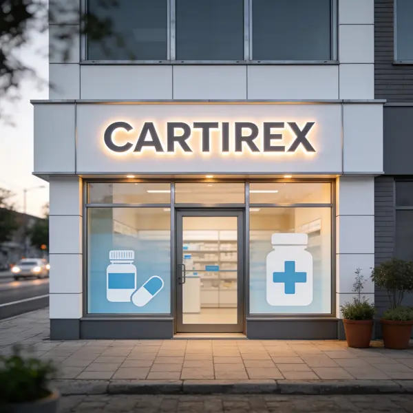 Cartirex ในร้านขายยาอย่างเป็นทางการ